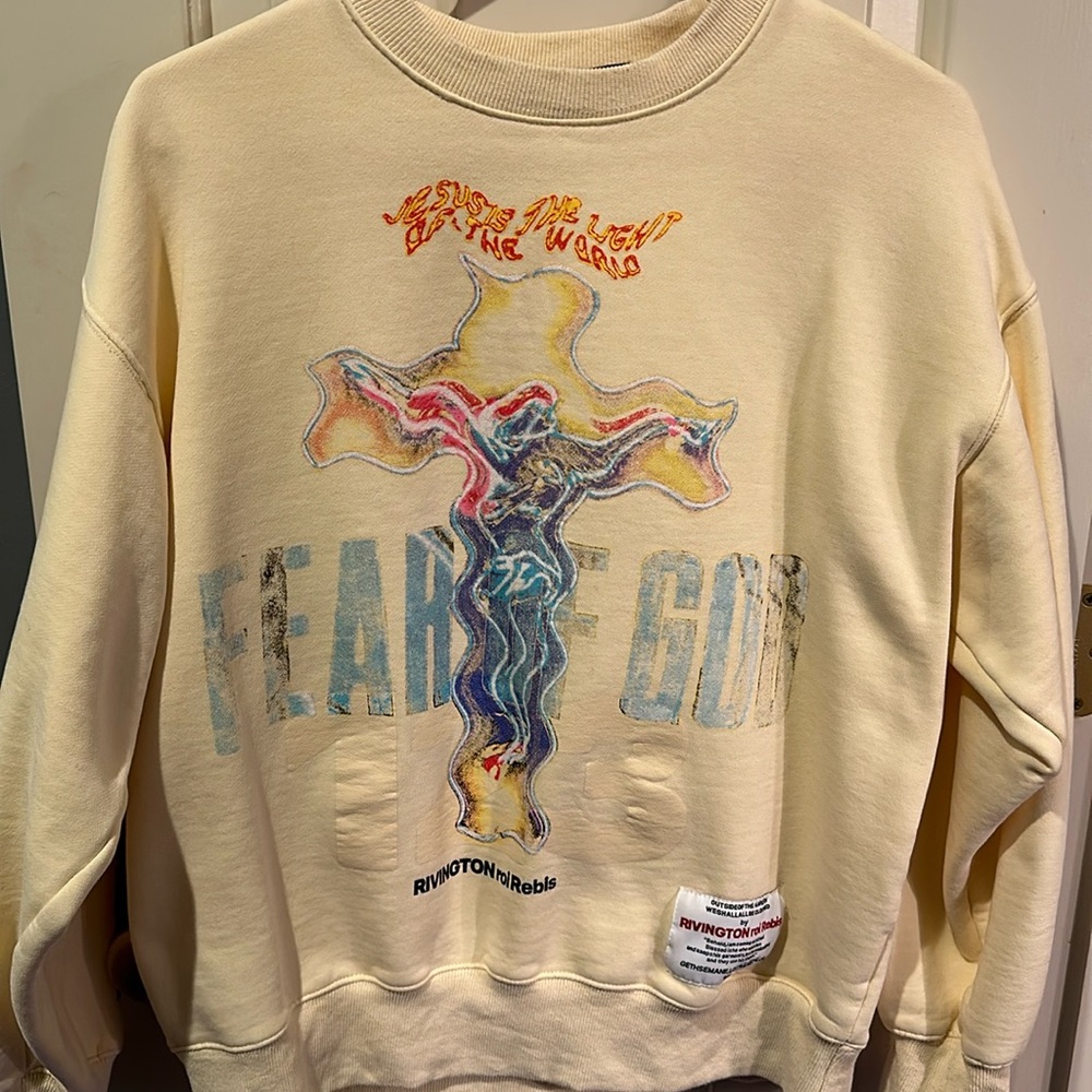 FEAR OF GOD x RRR 123 Crewneck